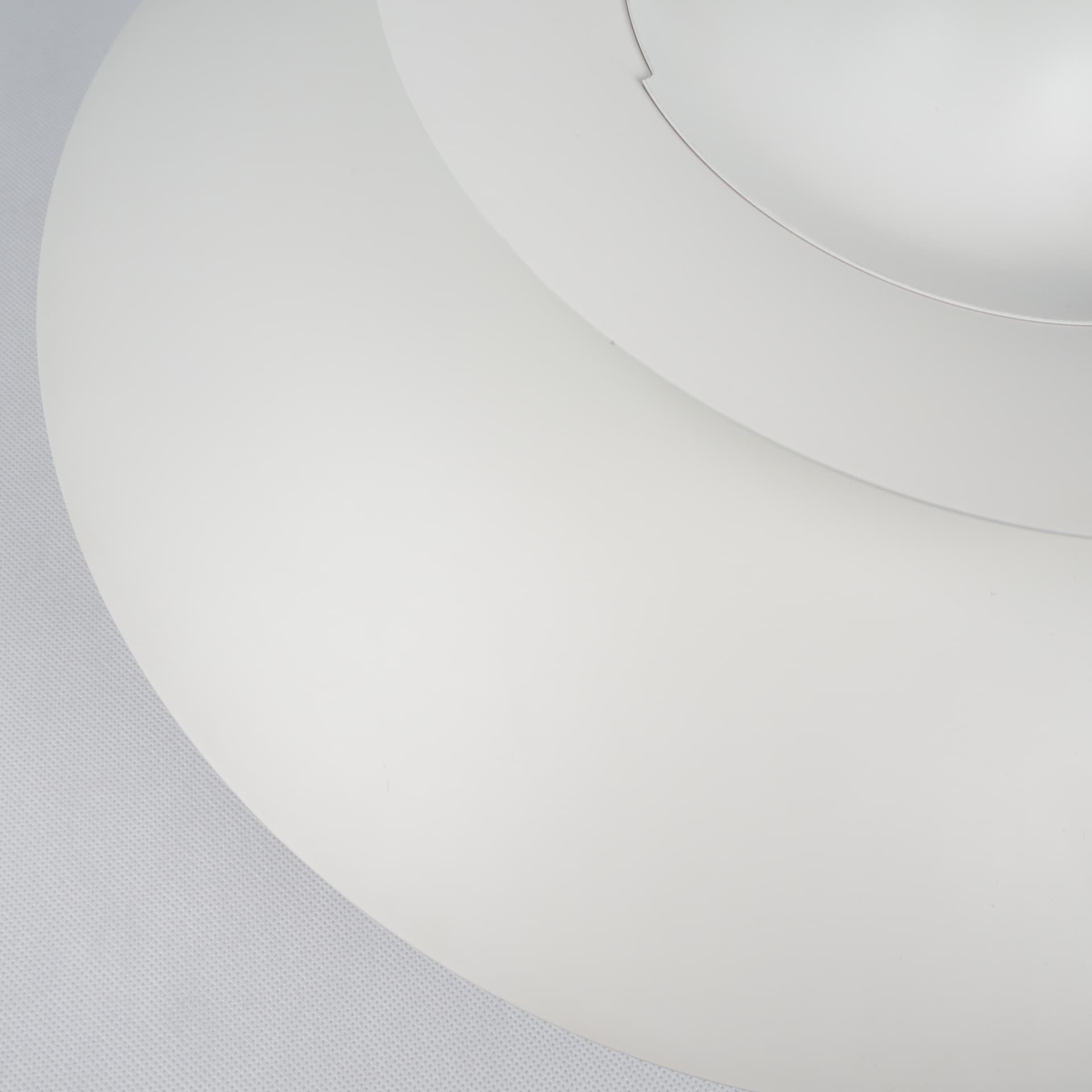 Pair of pendant lamps PH 5, white, metal, by P. Henningsen, Louis Poulsen, Denmark, 1980s. - 355128