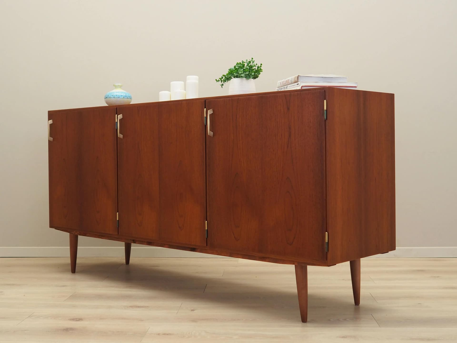 Sideboard, teak brązowy, Dania, lata 60. - 26322