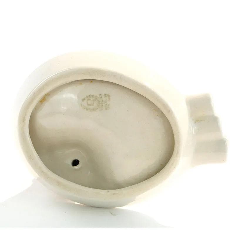Popielniczka z figurką ptaka, multicolor, porcelit, Chodzież, Polska, lata 60. - 355411