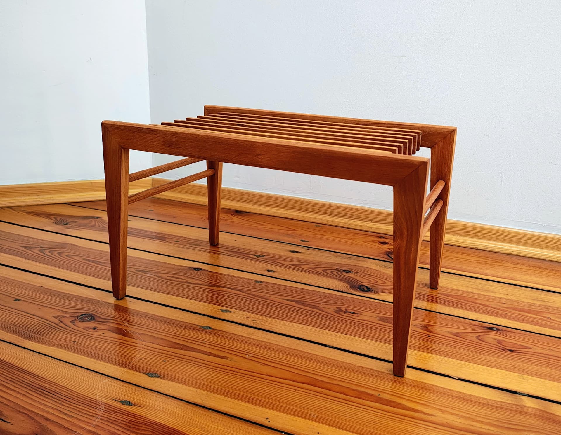 Kwietnik, brązowy, drewno, Thonet, Czechosłowacja, lata 60. - 355633