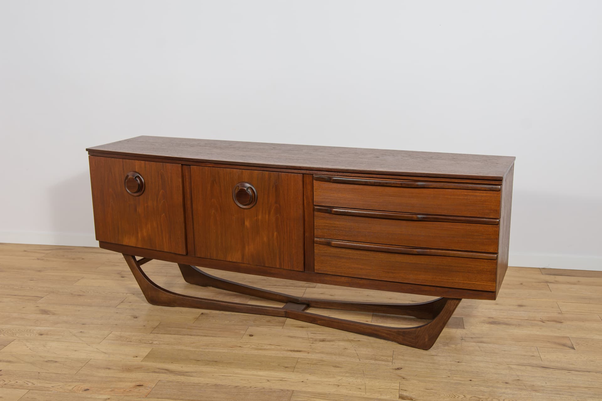 Komoda, teak brązowy, Beautility, Wielka Brytania, lata 60. - 355745