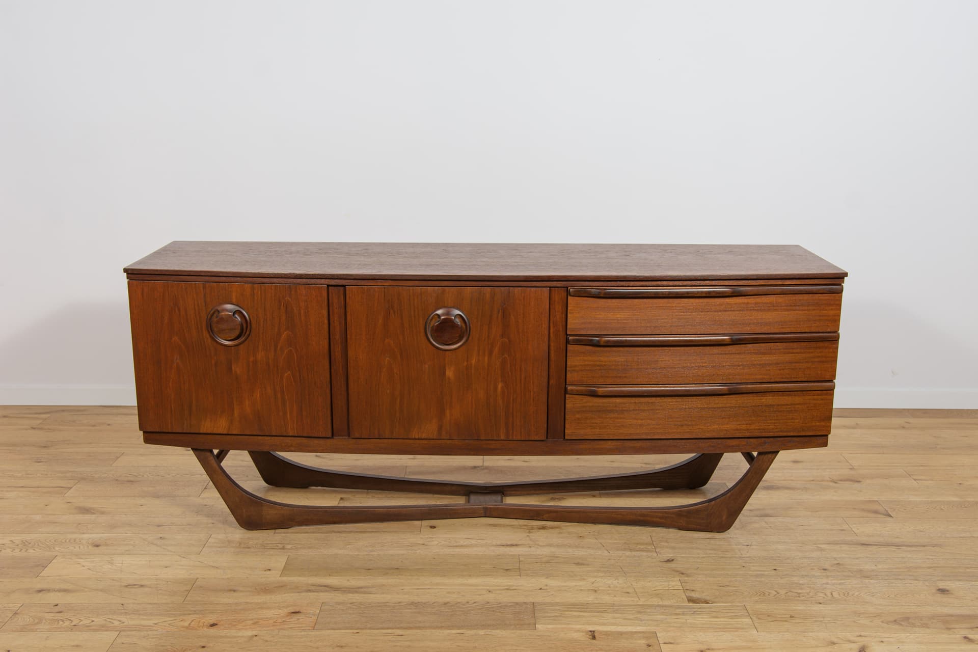 Komoda, teak brązowy, Beautility, Wielka Brytania, lata 60. - 355746