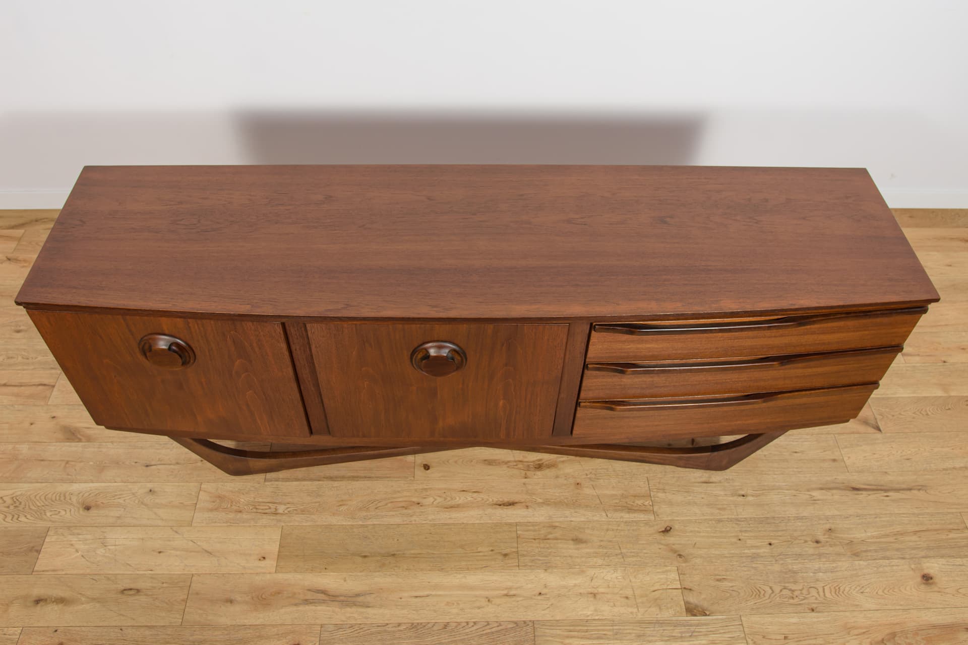 Komoda, teak brązowy, Beautility, Wielka Brytania, lata 60. - 355748
