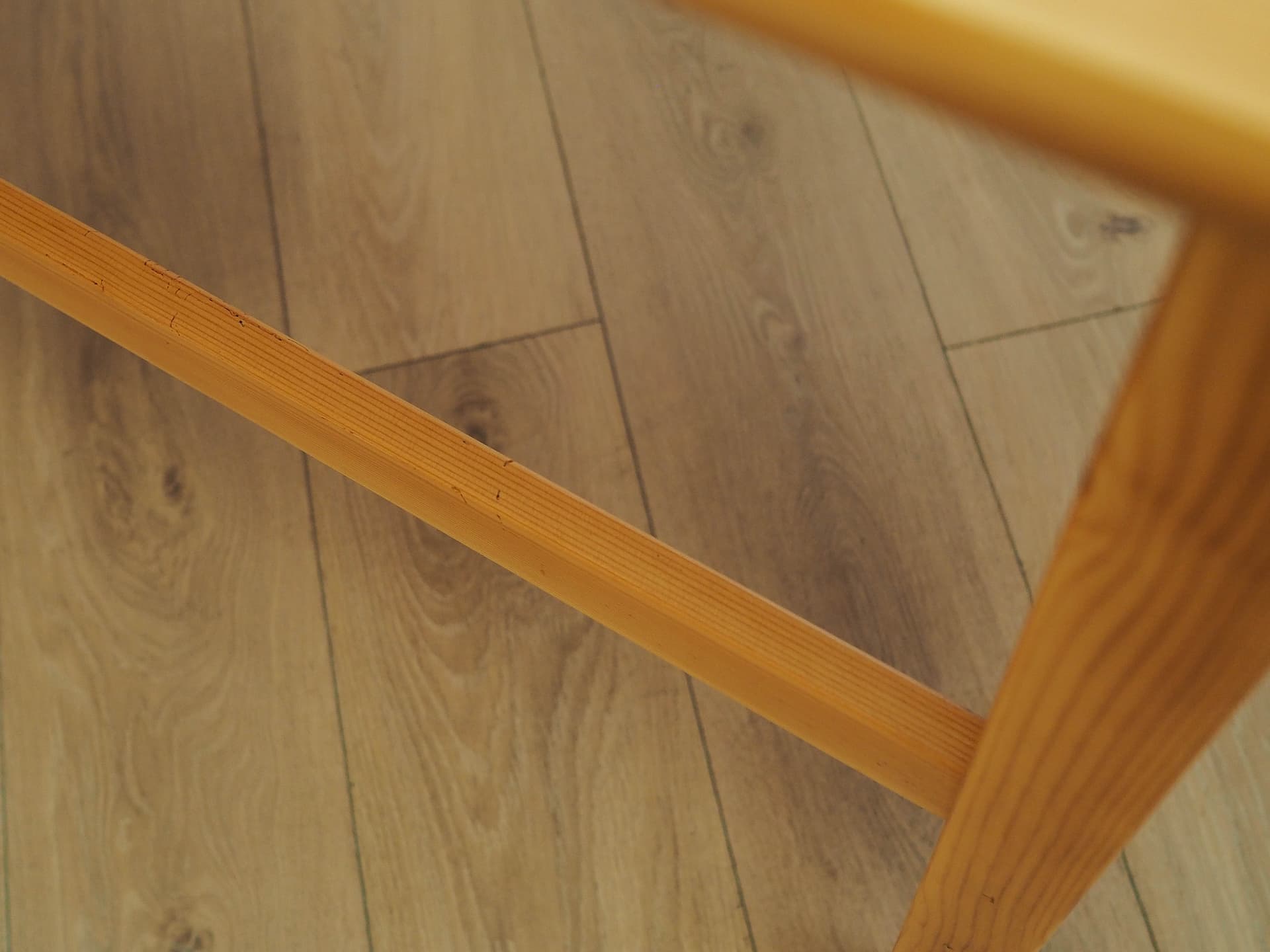 Desk, brown pine, Denmark, 1990s. - 356418