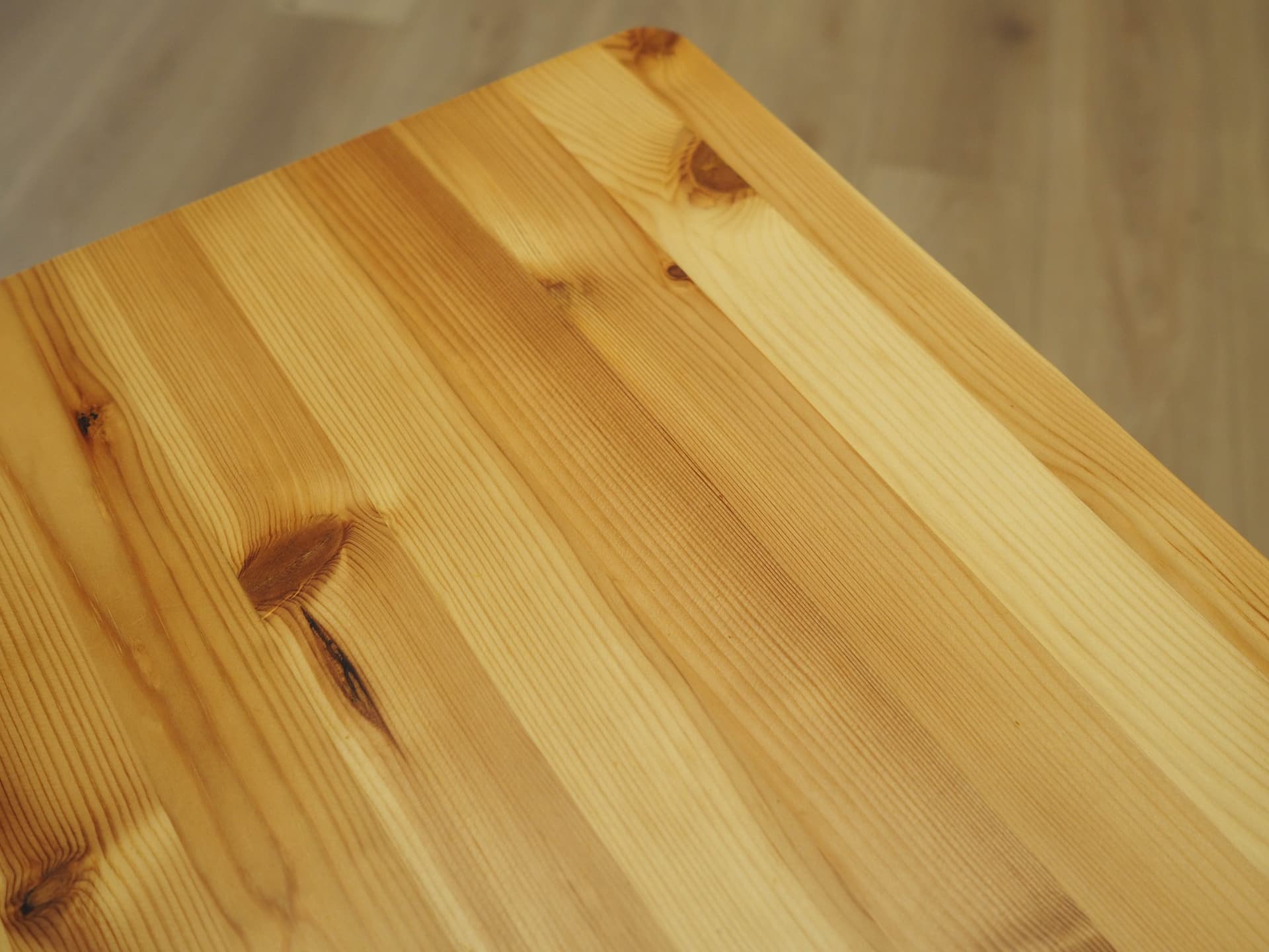 Desk, brown pine, Denmark, 1990s. - 356421