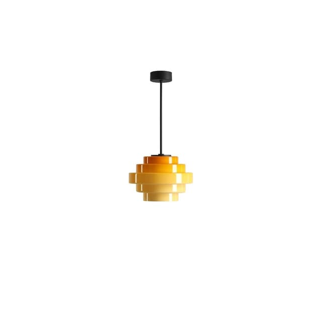 Lampa wisząca Filo żółta, ⌀22, wys. 45 cm, Artera - WYMIARY