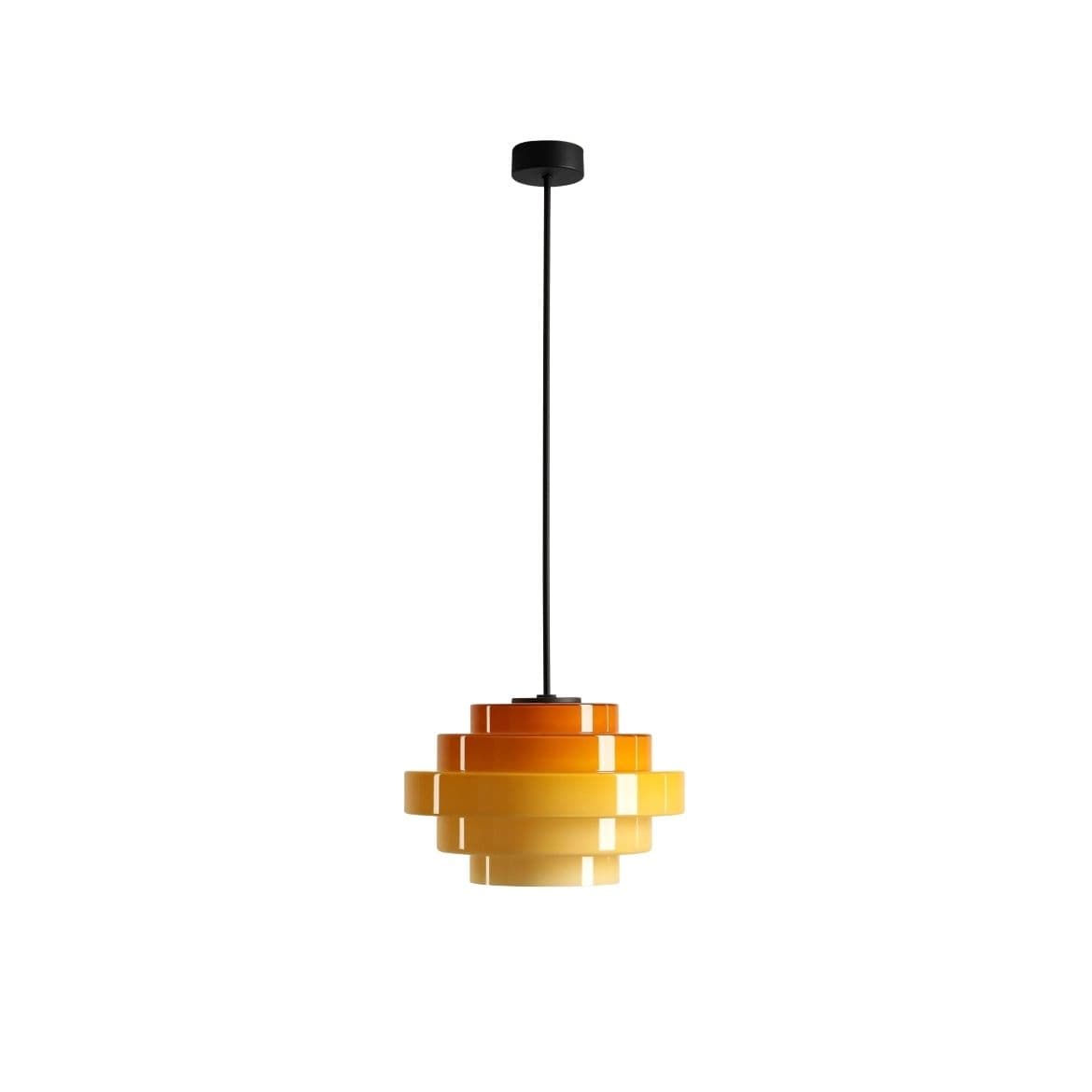 Lampa wisząca Filo żółta, ⌀28, wys. 78 cm, Artera