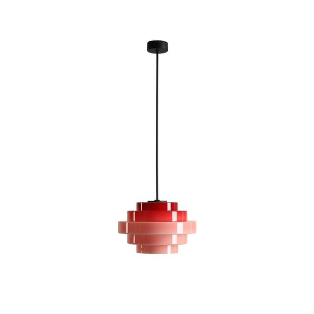 Lampa wisząca Filo różowa, ⌀28, wys. 78 cm, Artera - WYMIARY