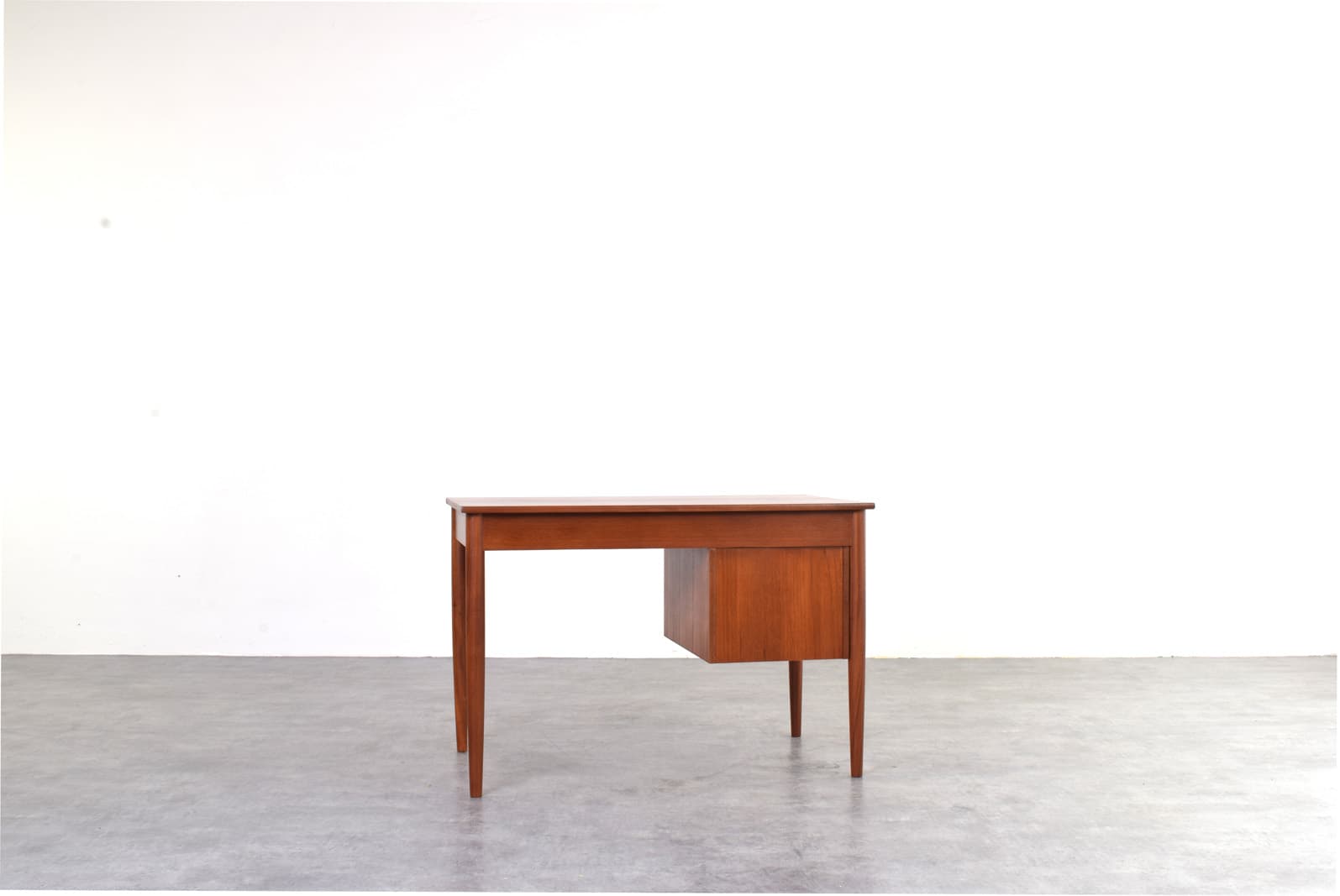 Desk, brown teak, Denmark, 1960s - 356890