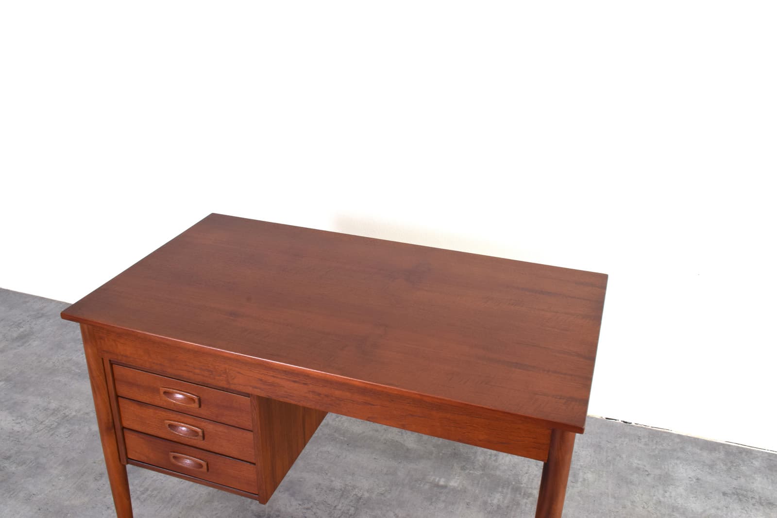 Desk, brown teak, Denmark, 1960s - 356898