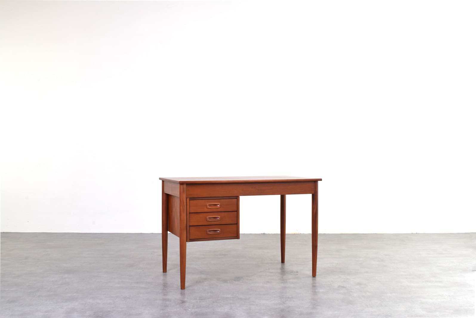 Desk, brown teak, Denmark, 1960s - 356885