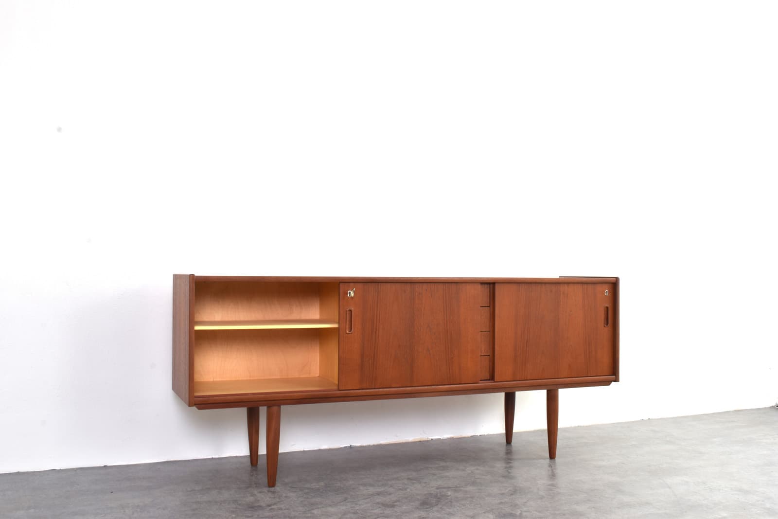 Komoda, teak, Dania, lata 60. - 356922