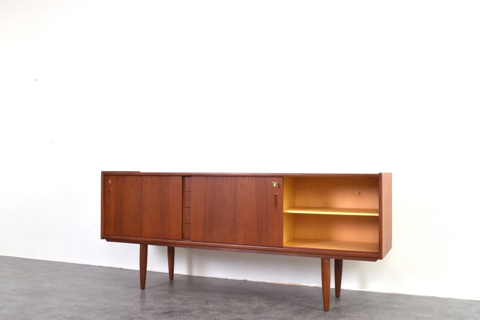 Komoda, teak, Dania, lata 60. - 356923