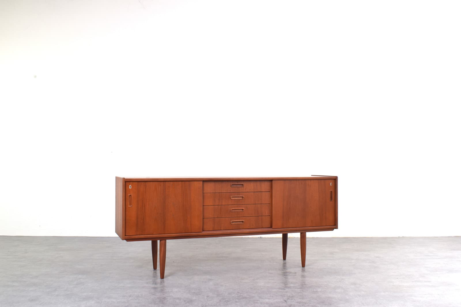 Komoda, teak, Dania, lata 60. - 356917