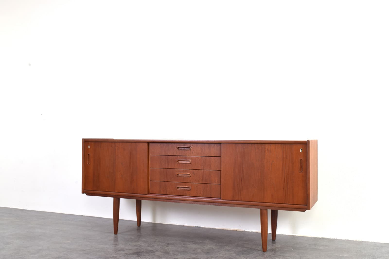 Komoda, teak, Dania, lata 60. - 356921