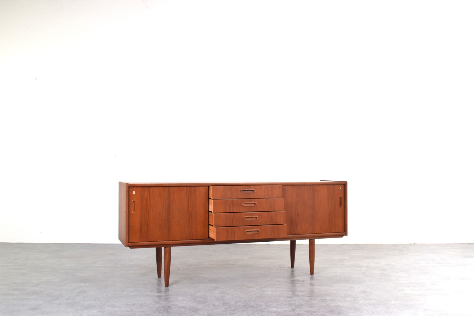 Komoda, teak, Dania, lata 60. - 356919