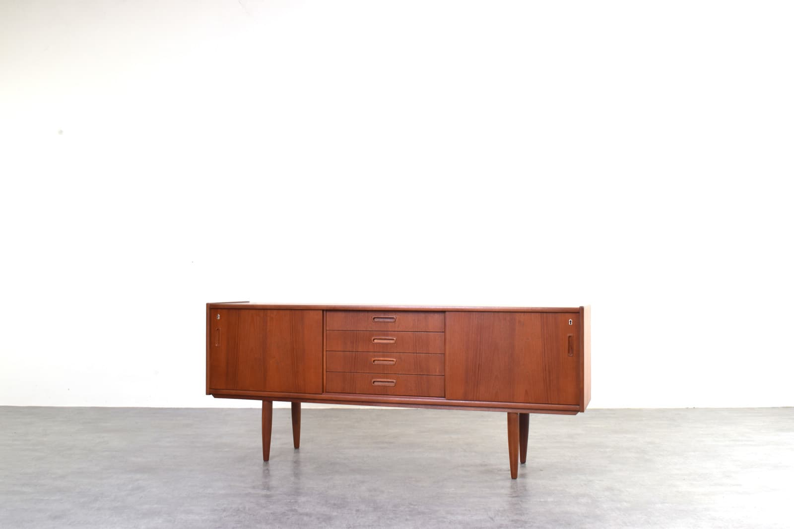Komoda, teak, Dania, lata 60. - 356918