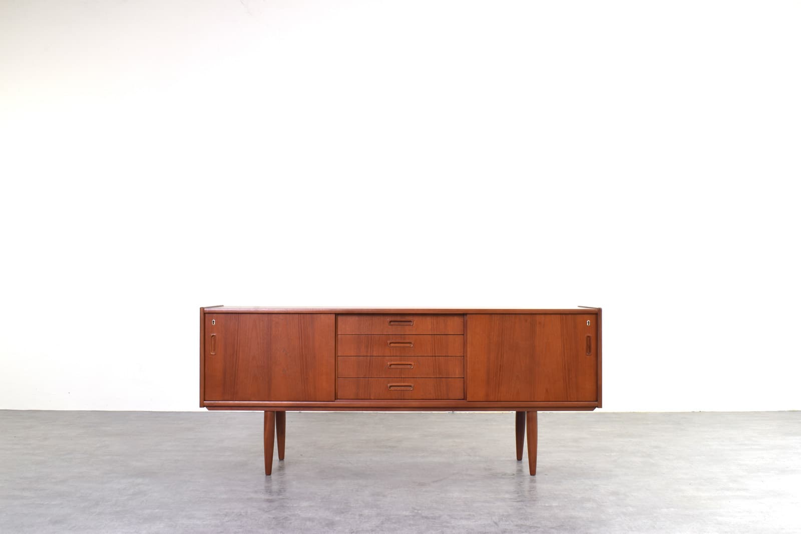 Komoda, teak, Dania, lata 60. - 356914