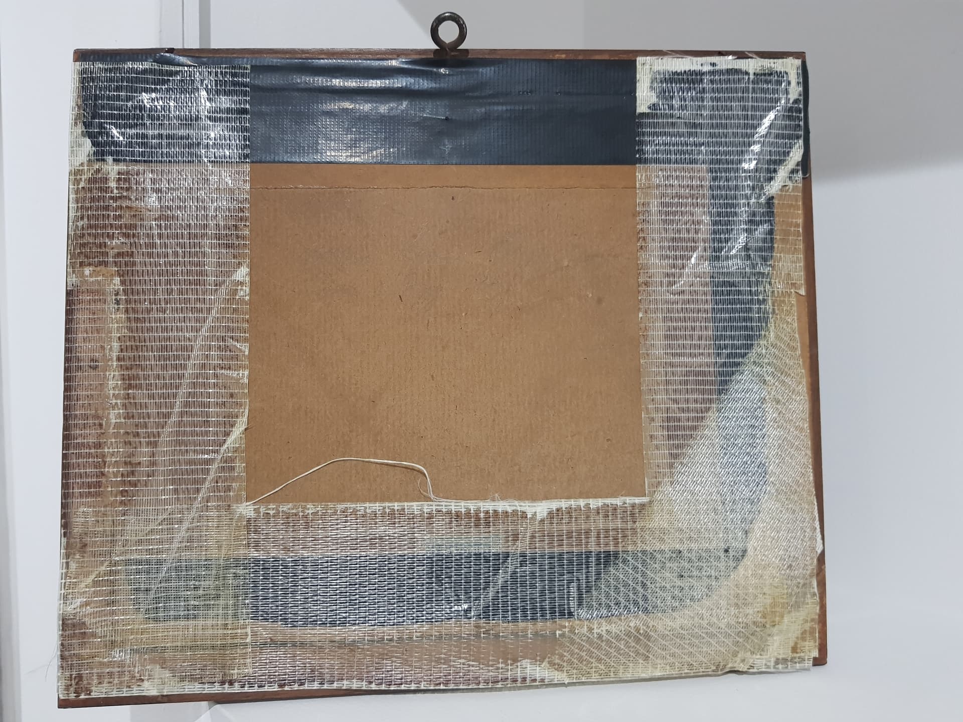 Obraz akwarela, papier, rama orzech, Polska, początek XX w. - 356937