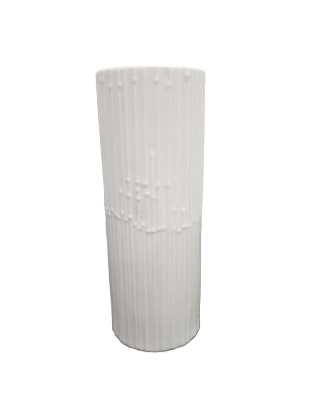 Wazon Studio Line, porcelana biała, proj. T. Wirkkala, Rosenthal, Niemcy, lata 60. - WYMIARY