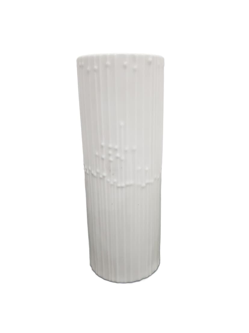 Wazon Studio Line, porcelana biała, proj. T. Wirkkala, Rosenthal, Niemcy, lata 60.
