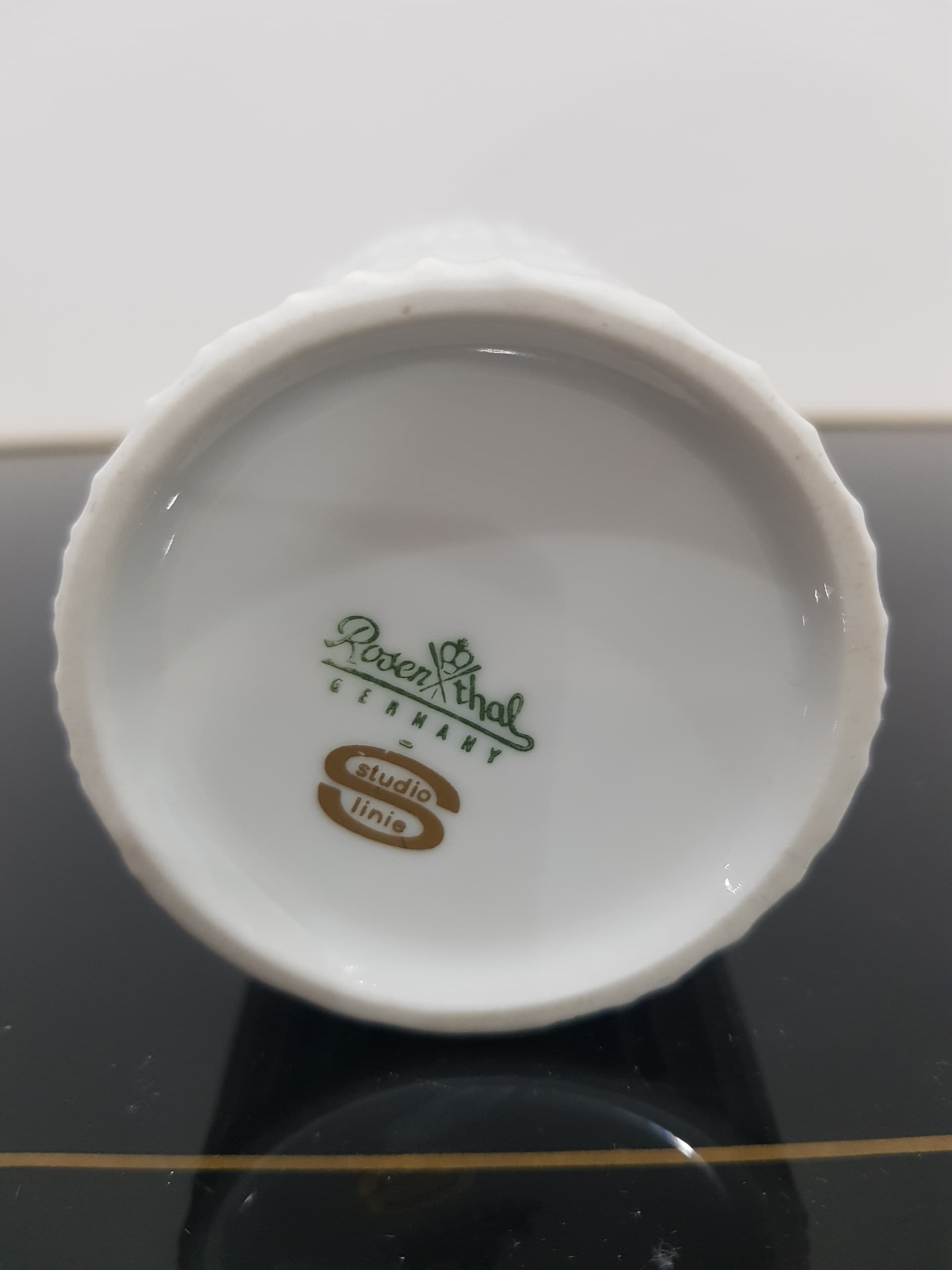 Wazon Studio Line, porcelana biała, proj. T. Wirkkala, Rosenthal, Niemcy, lata 60. - 357050