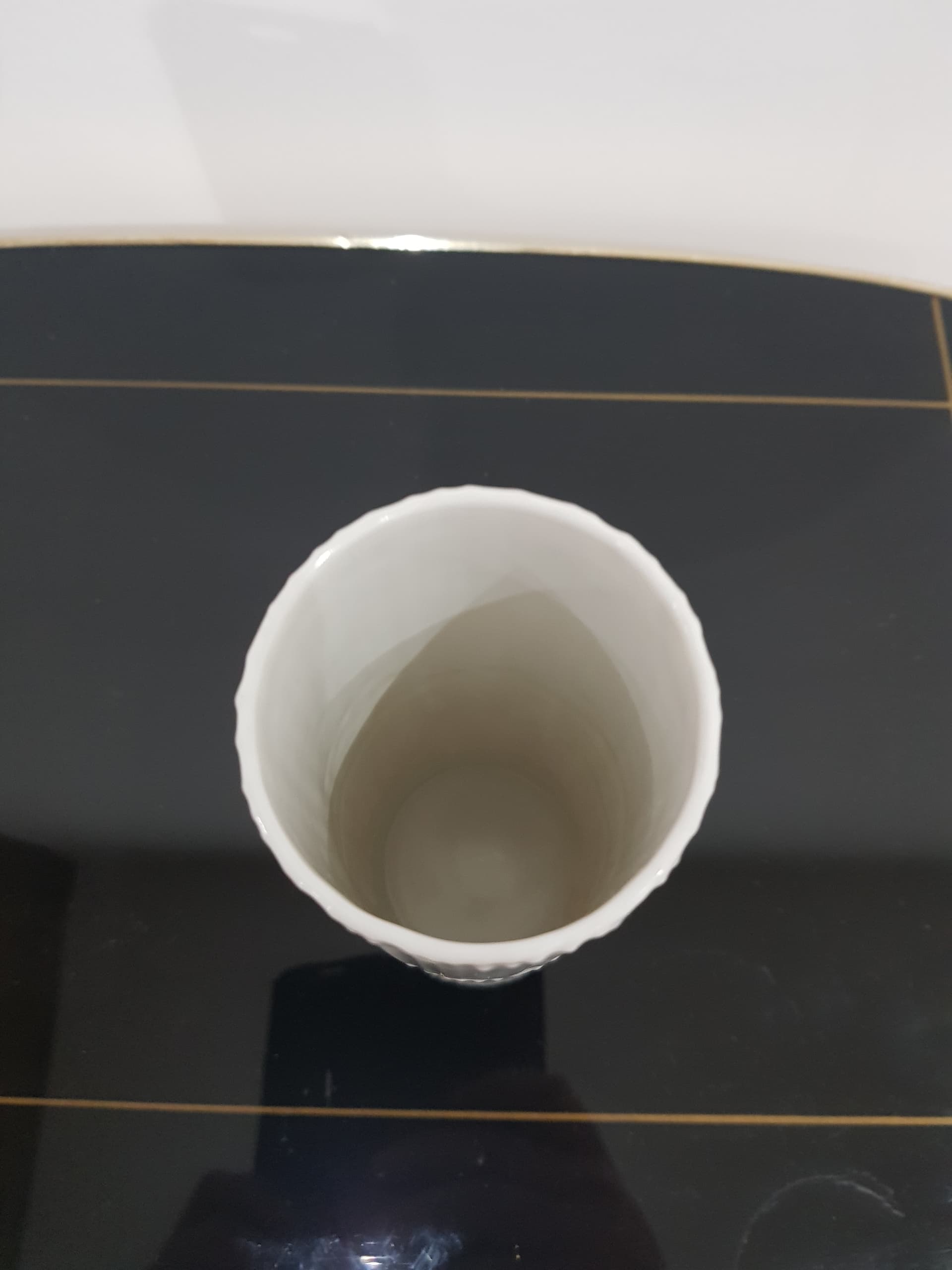 Wazon Studio Line, porcelana biała, proj. T. Wirkkala, Rosenthal, Niemcy, lata 60. - 357052
