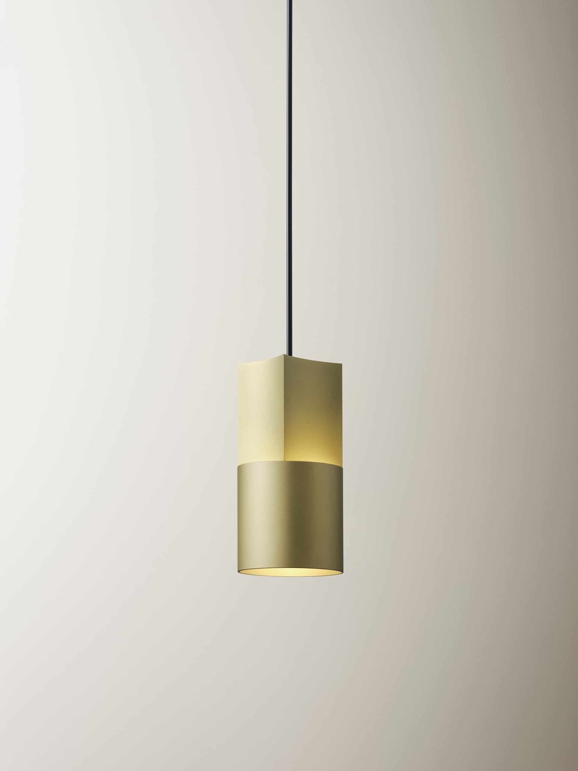 Lampa wisząca Concave 10 zielona, Pholc - 357910