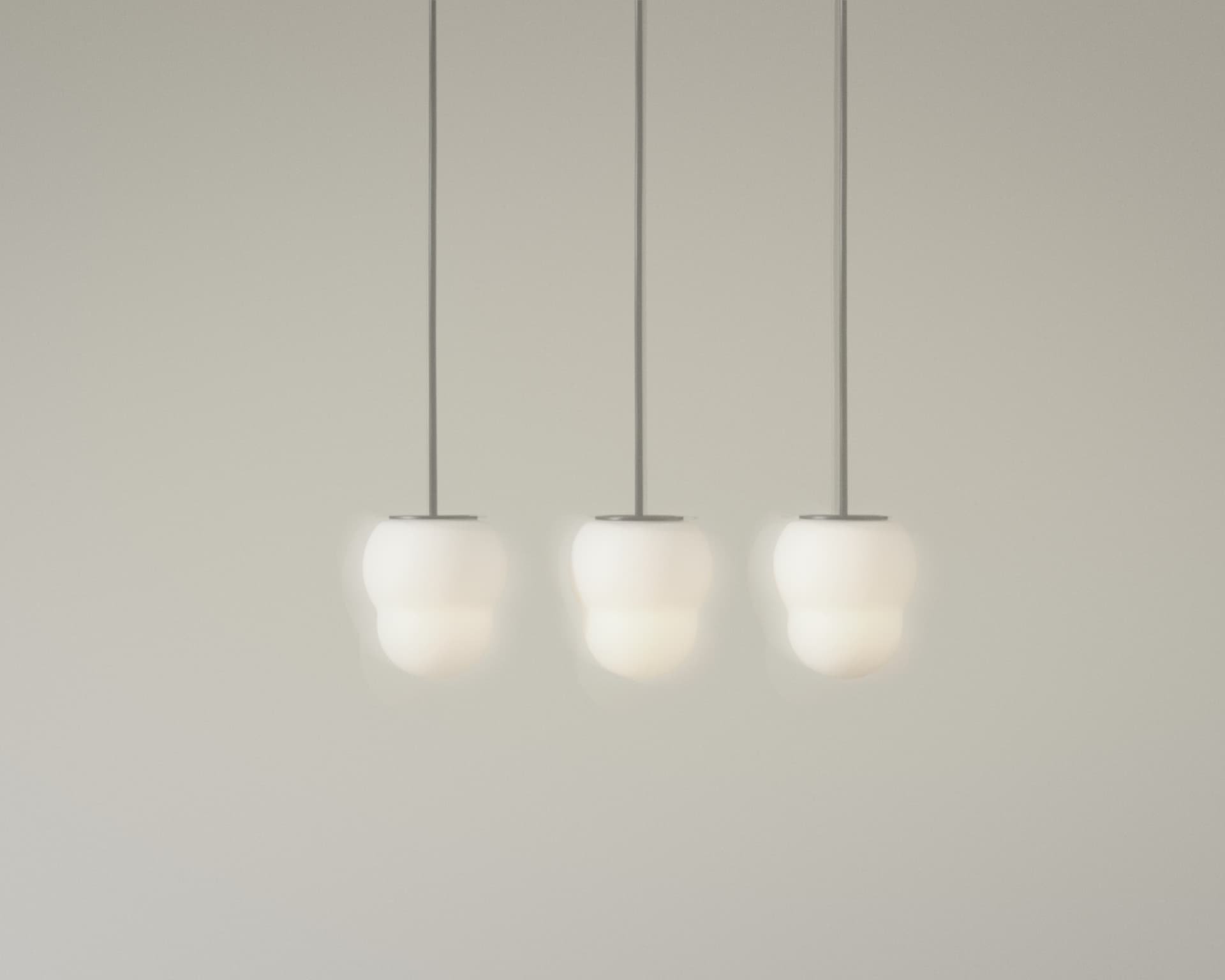 Lampa wisząca Fall 10 biała, Pholc - 357873