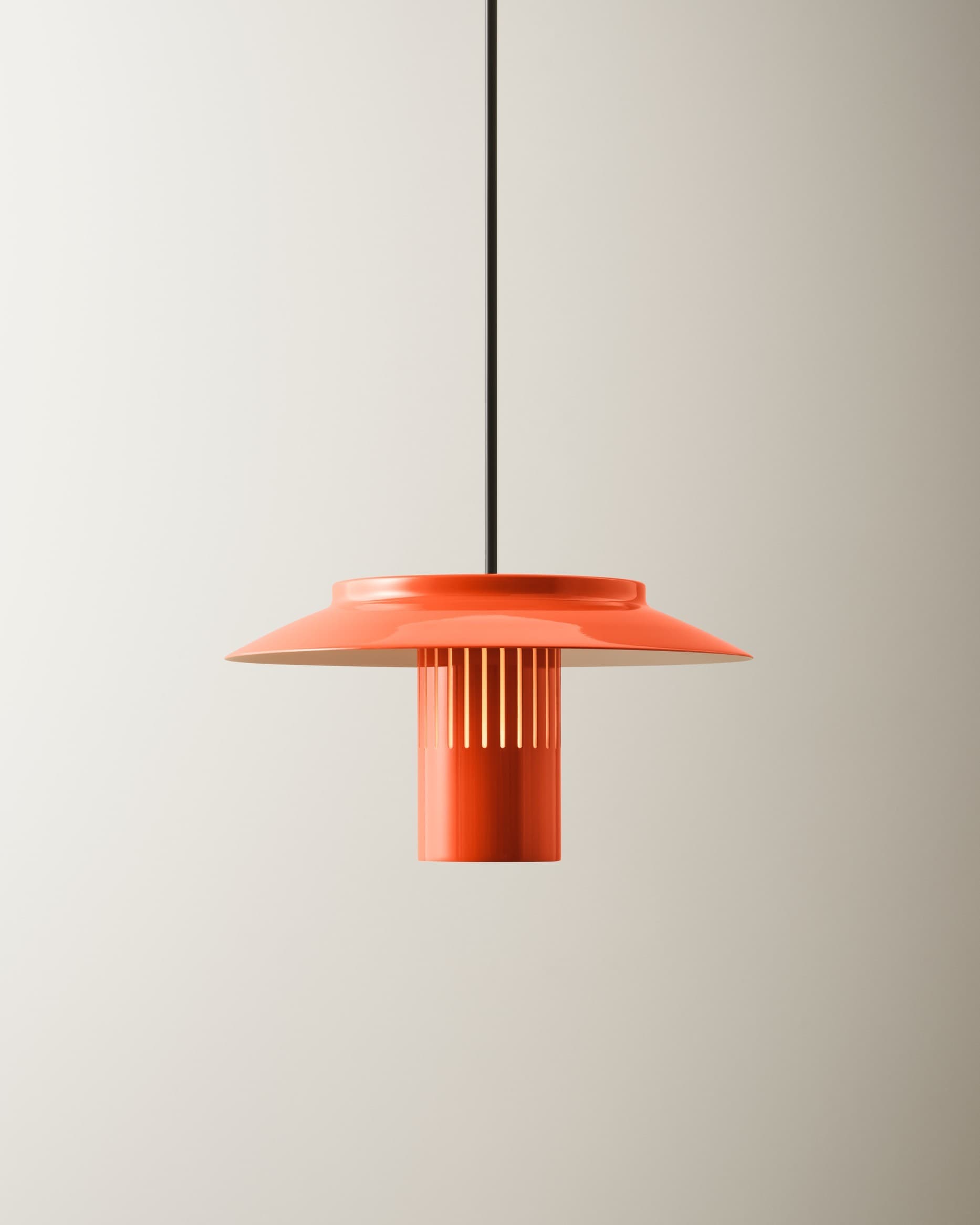 Lampa wisząca Lille 24 pomarańczowa, Pholc - 357863