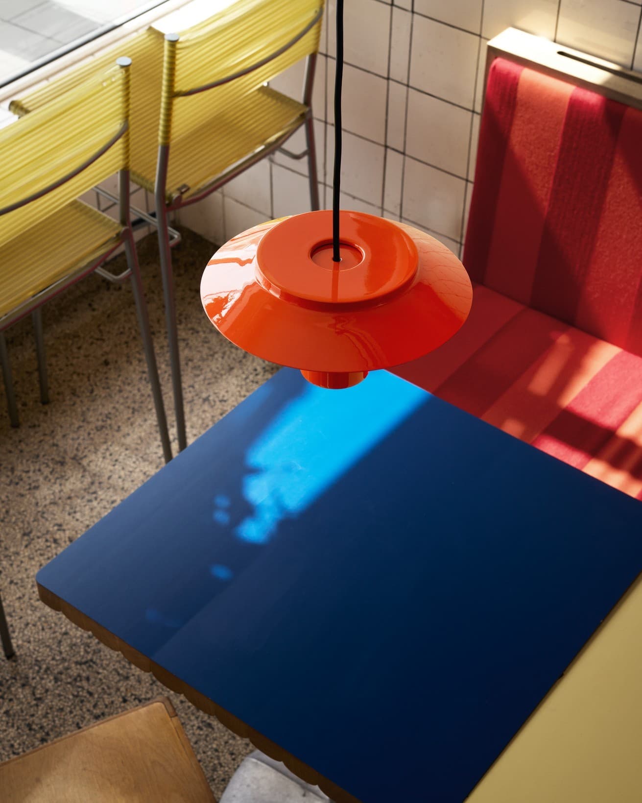 Lampa wisząca Lille 24 pomarańczowa, Pholc - 357860