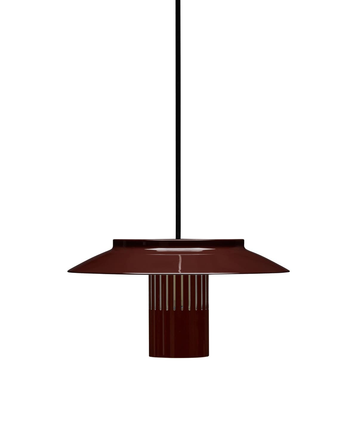 Lampa wisząca Lille 24 bordowa, Pholc