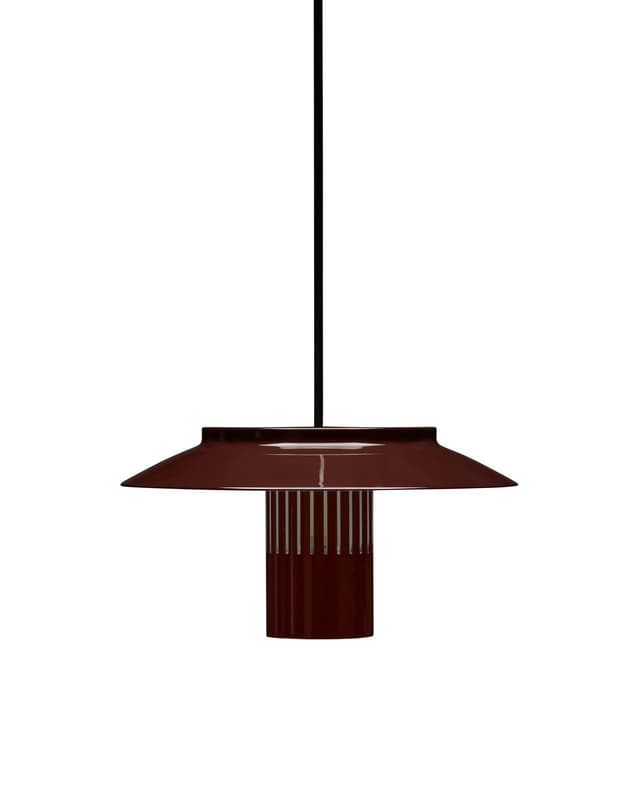 Lampa wisząca Lille 24 bordowa, Pholc - WYMIARY