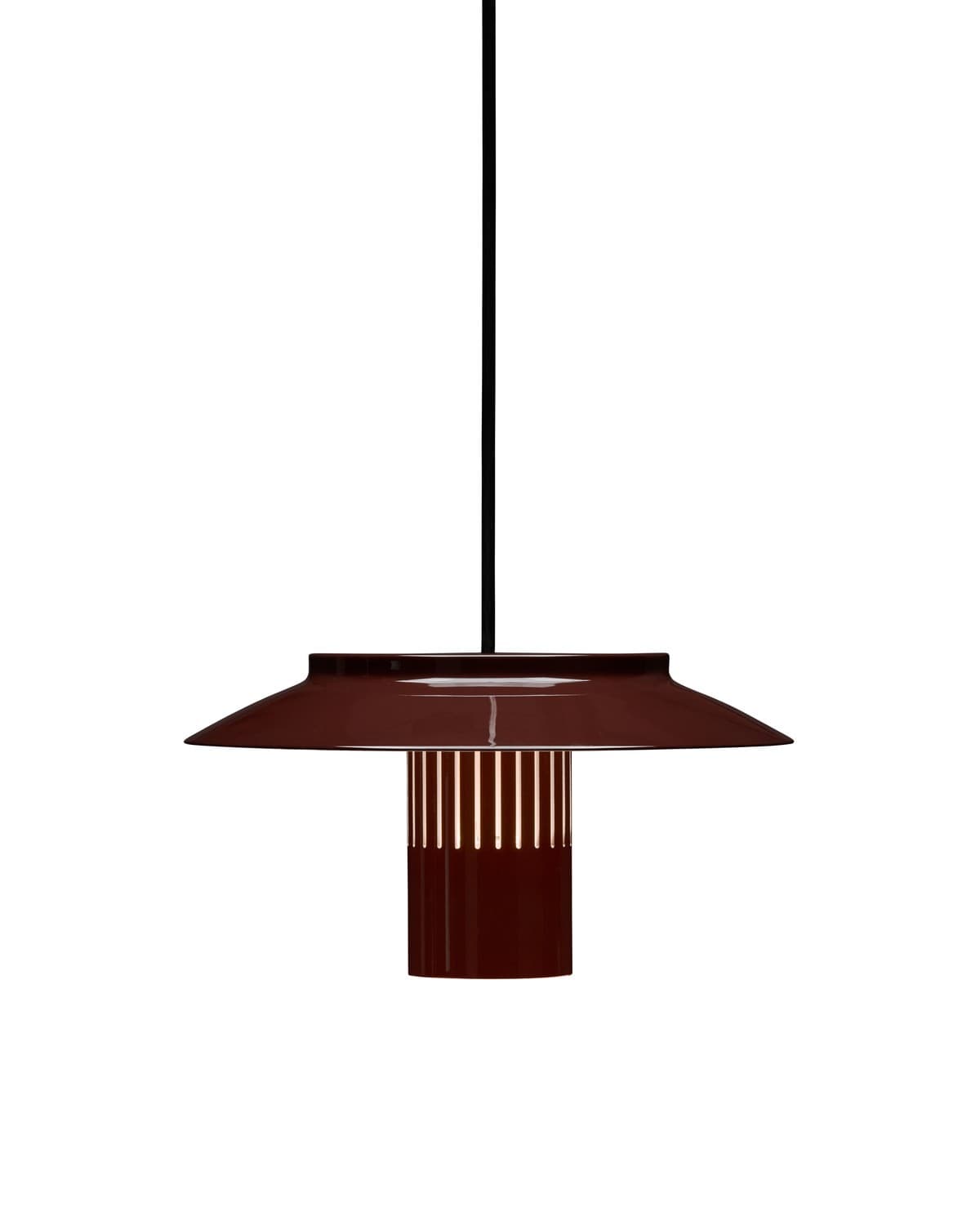 Lampa wisząca Lille 24 bordowa, Pholc - 357827