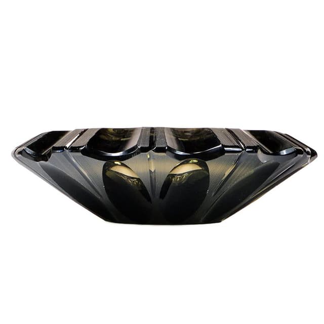 Centerpiece Beryl, dark green crystal, by I. Pastrankowa, Czech Republic, 1920s. - DIMENSION
