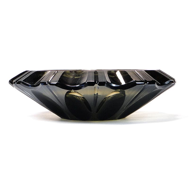 Centerpiece Beryl, dark green crystal, by I. Pastrankowa, Czech Republic, 1920s. - 357292