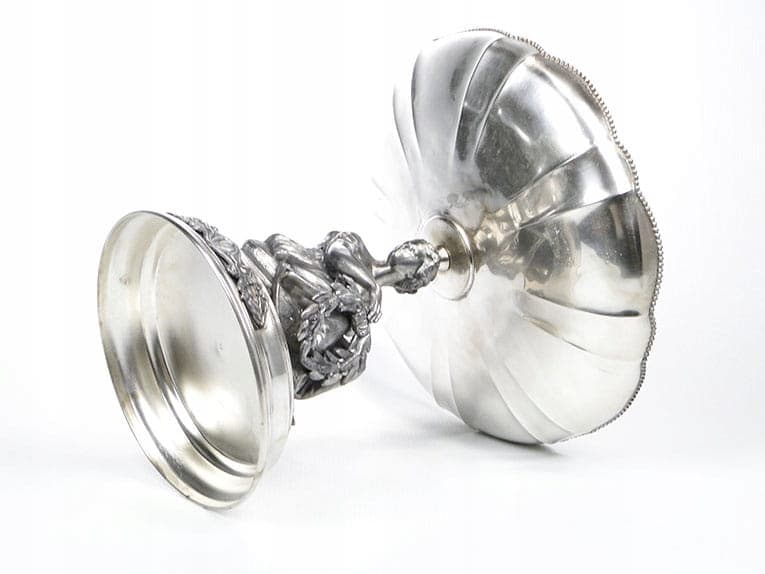 Neoclassical Figural Centerpiece, silver, silver-plated brass pewter, Poland, 19th century - 357300
