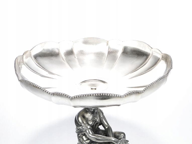 Neoclassical Figural Centerpiece, silver, silver-plated brass pewter, Poland, 19th century - 357298