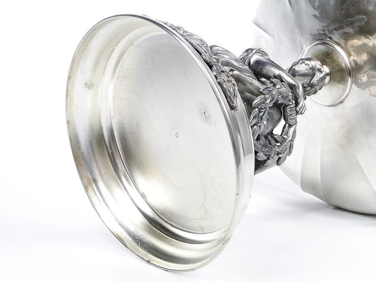 Neoclassical Figural Centerpiece, silver, silver-plated brass pewter, Poland, 19th century - 357301