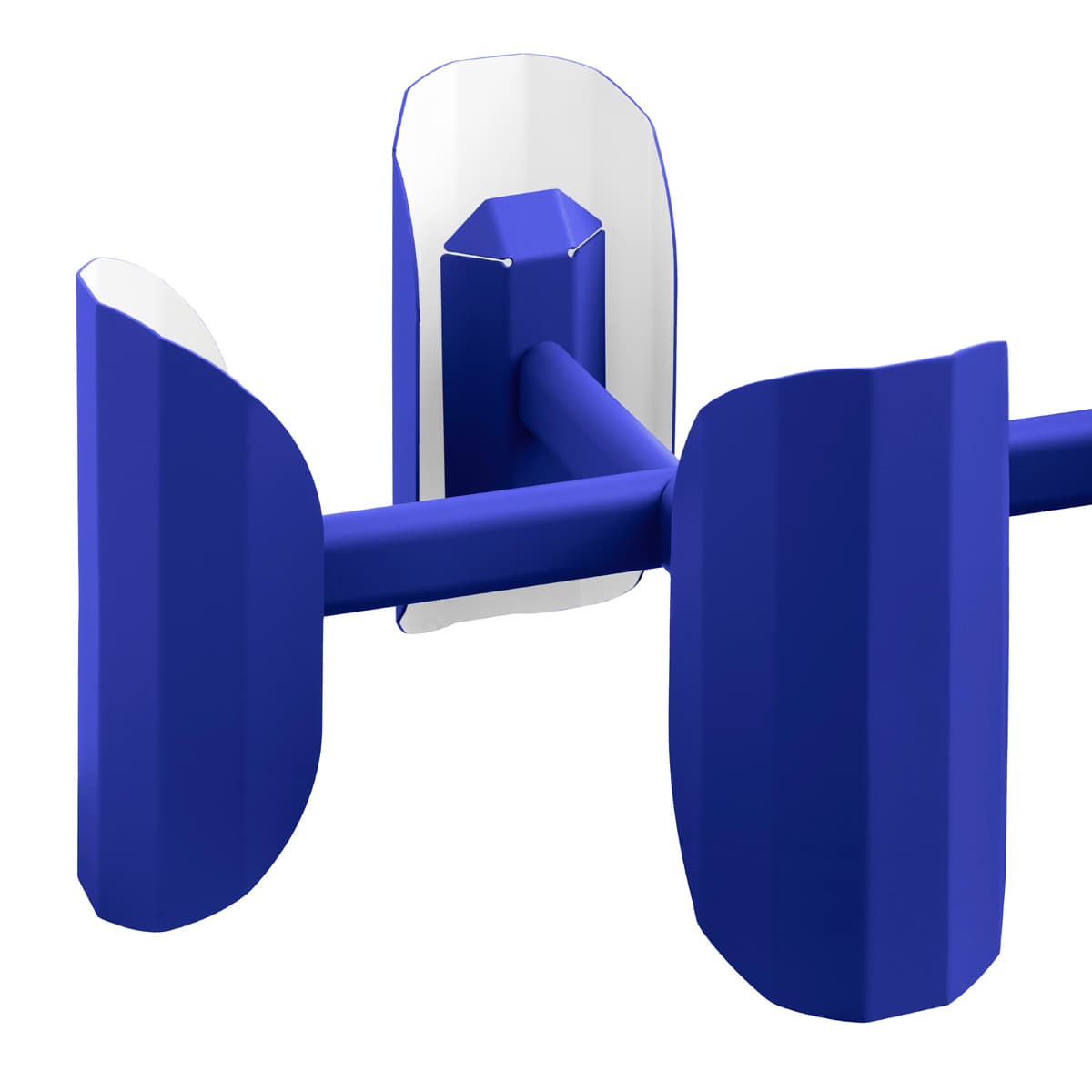 Żyrandol APOLIN kobaltowy i biały, Kaspa x Grynasz Studio - 2926