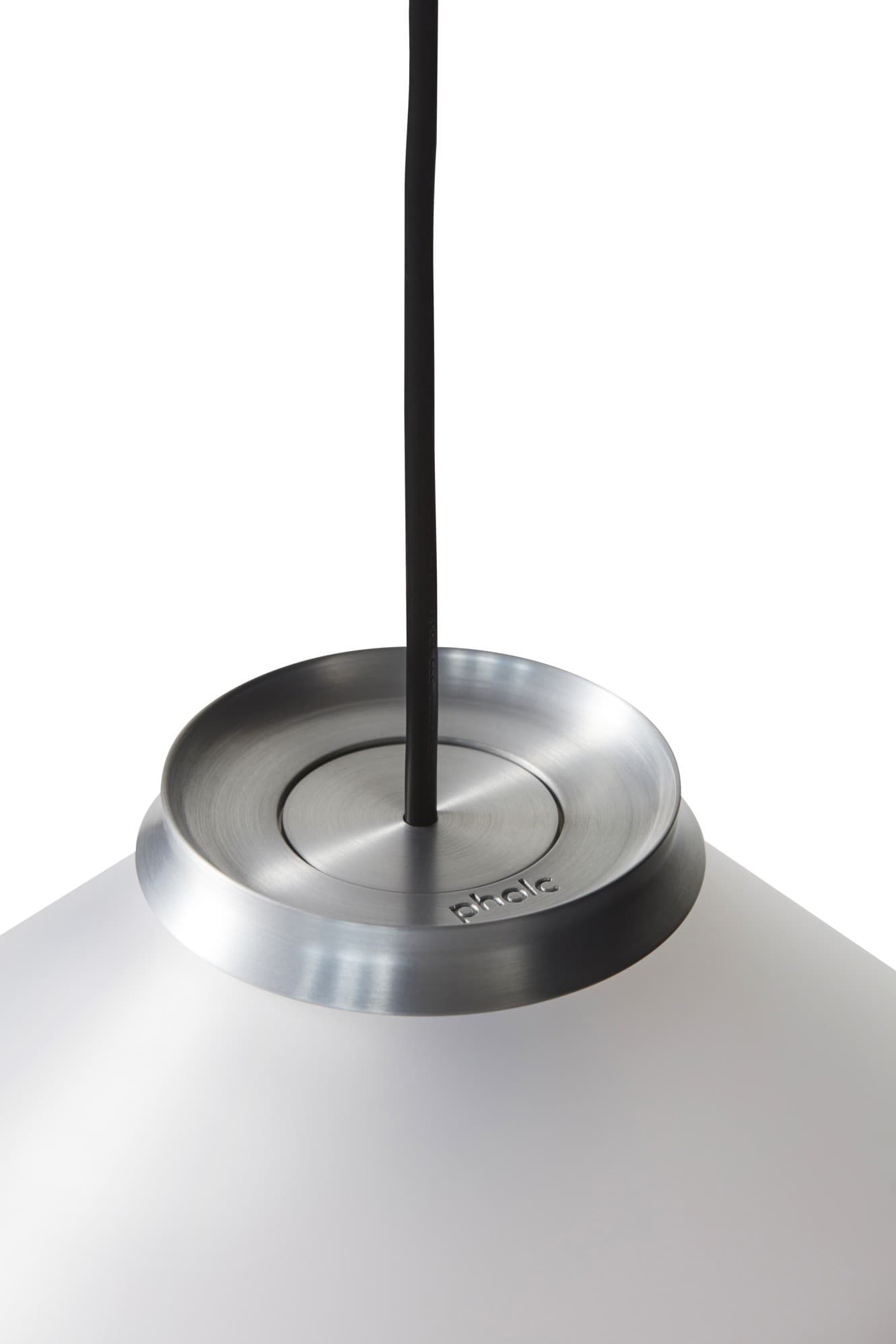 Lampa wisząca ALINE 40 biała,srebrna Pholc - 357423