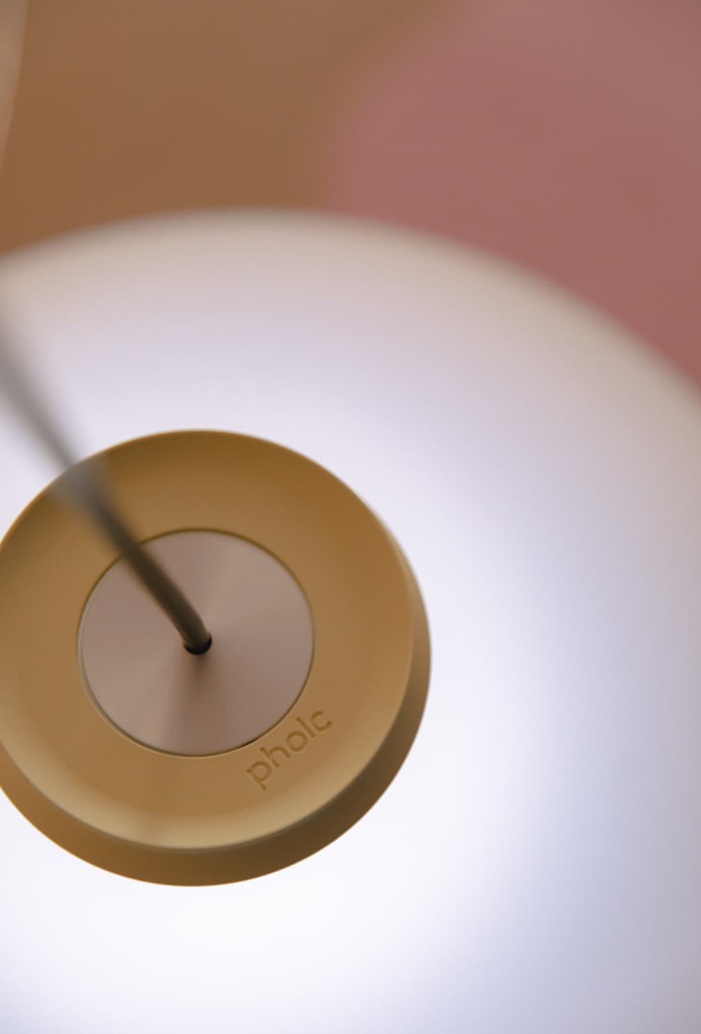 Lampa wisząca Aline 40 biała, zielona Pholc - 357416