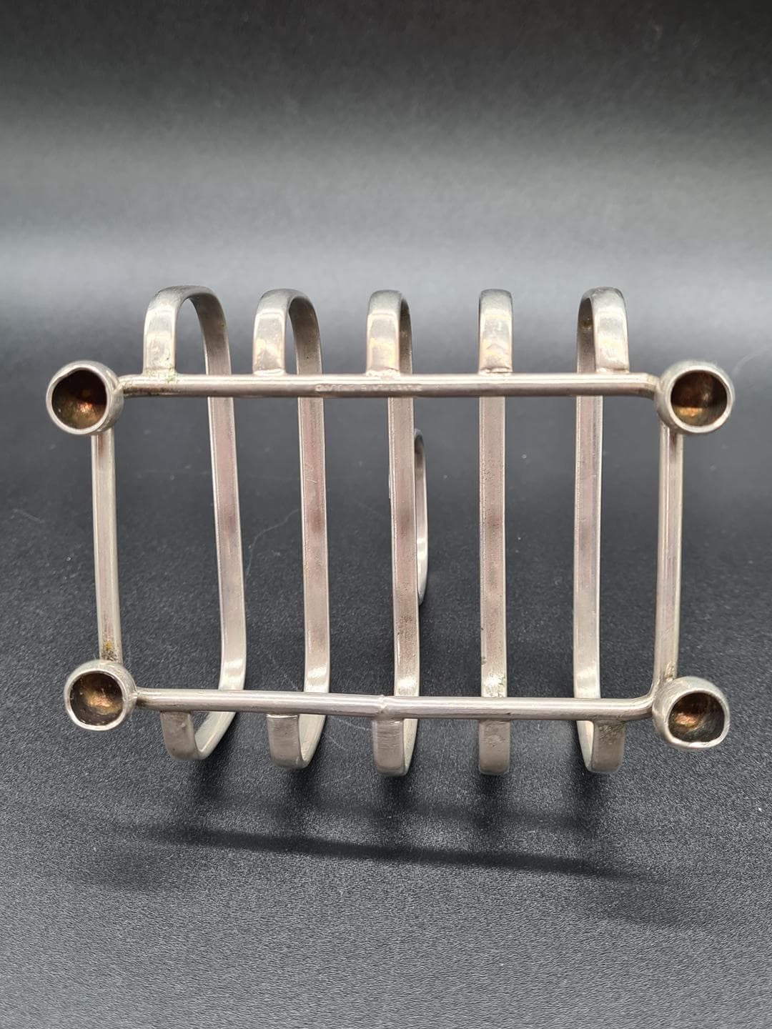 Toast rack, silver, United Kingdom, 1960s - 357352