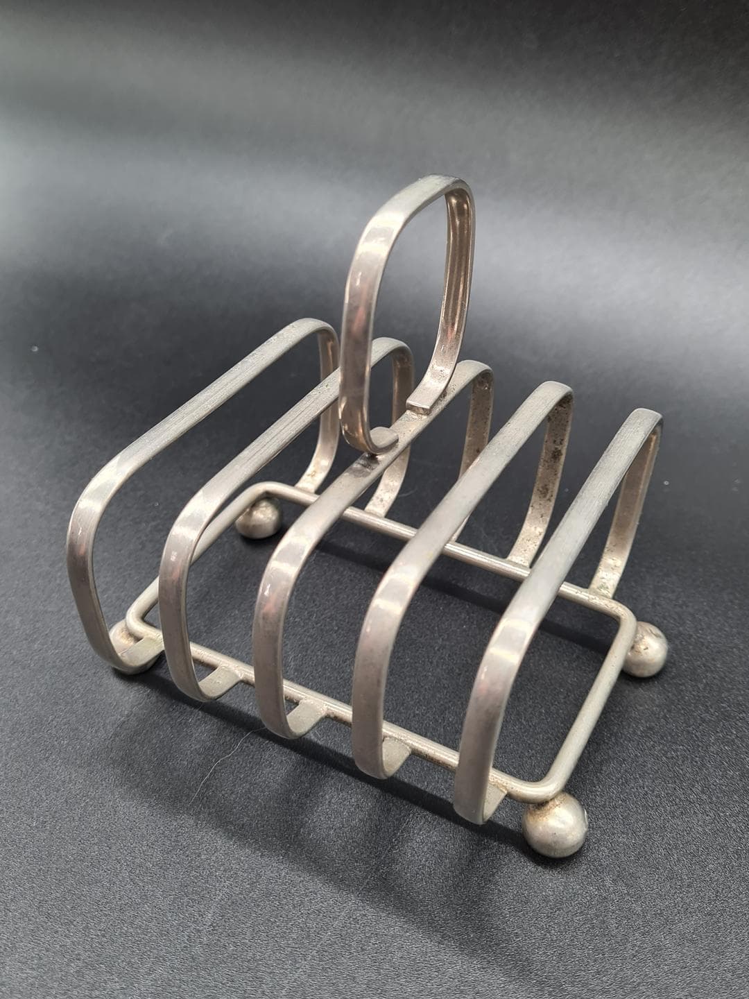 Toast rack, silver, United Kingdom, 1960s - 357351