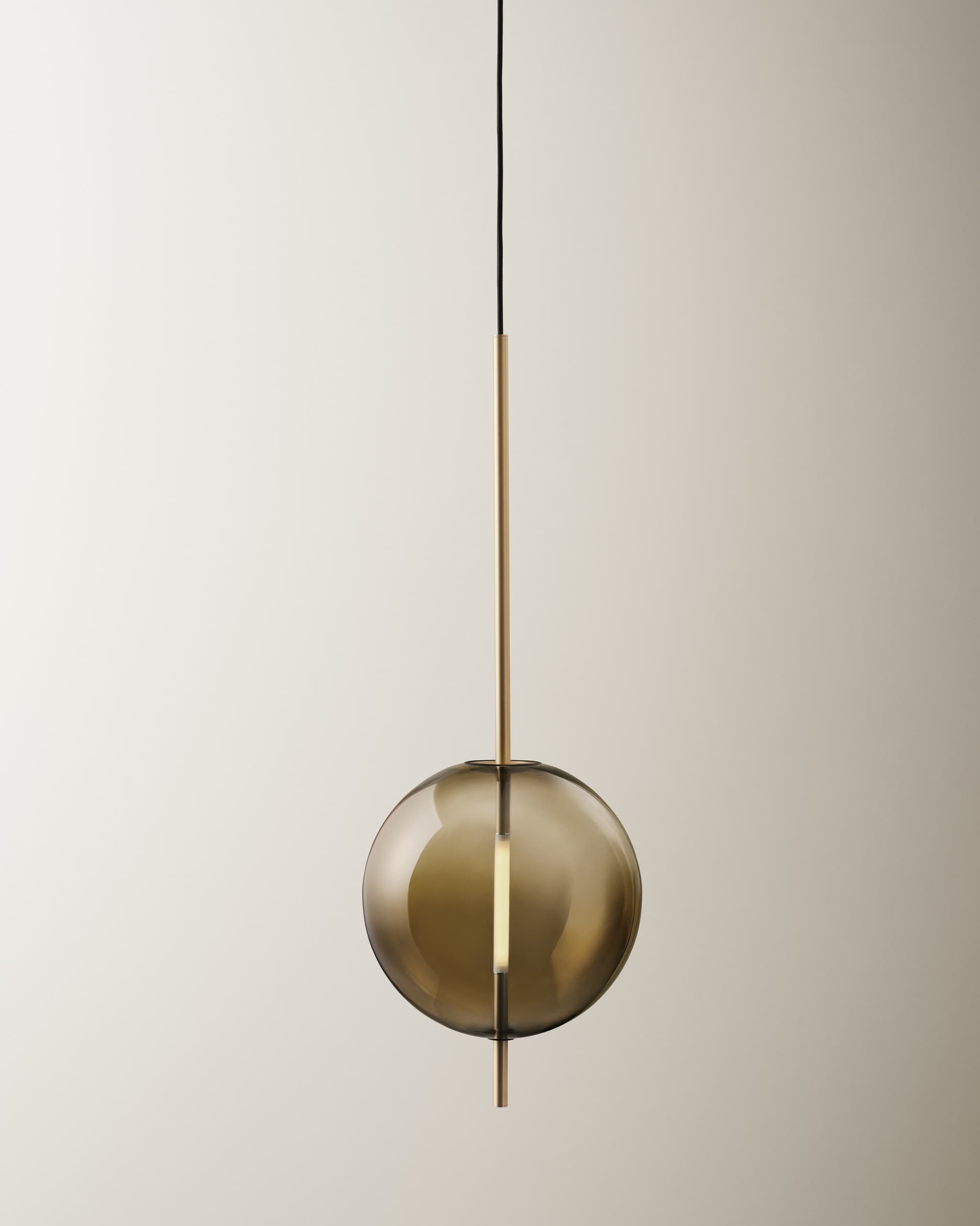 Pendant lamp Kandinsky 30 brown, gold Pholc - 358145