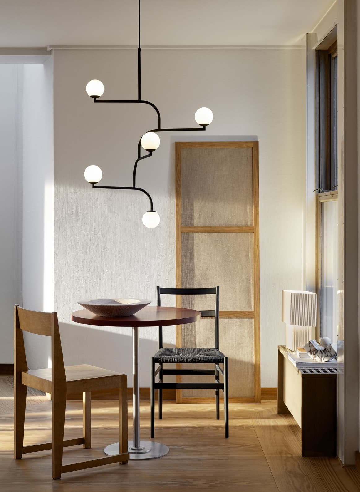 Pendant lamp MOBIL 100 black, white Pholc - 358079