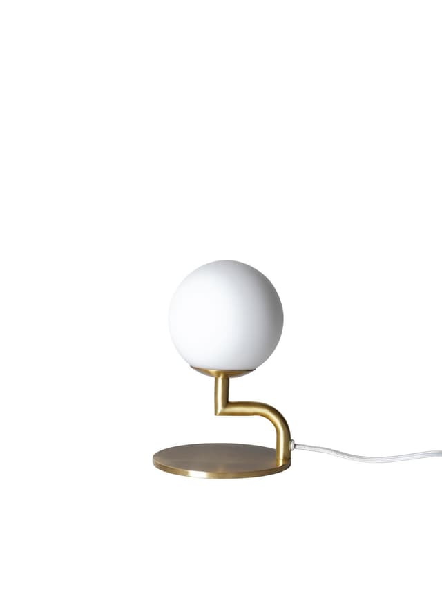 Table lamp MOBIL 18 white, gold Pholc - DIMENSION