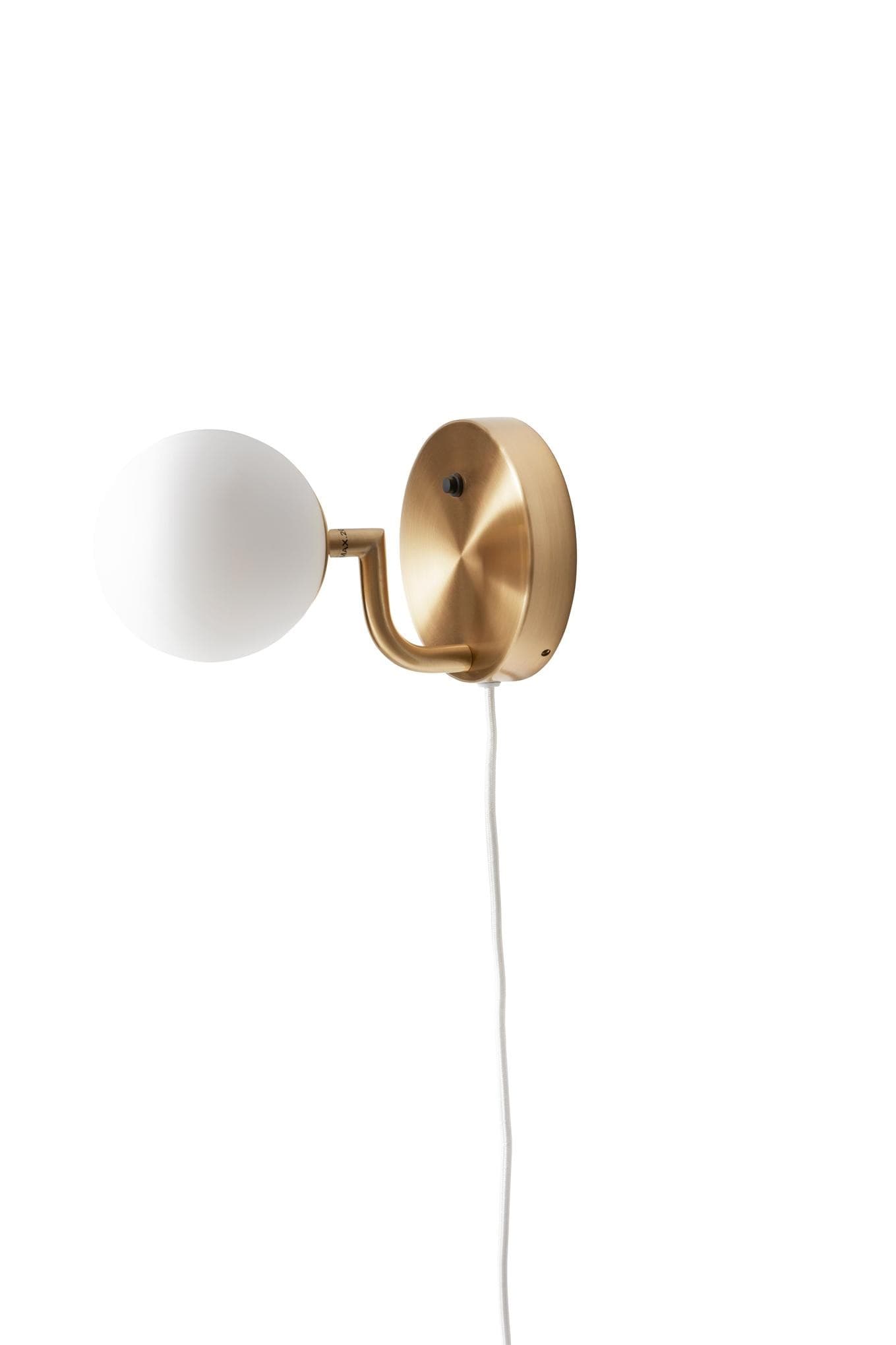 Wall lamp MOBIL 12 white, gold, Pholc