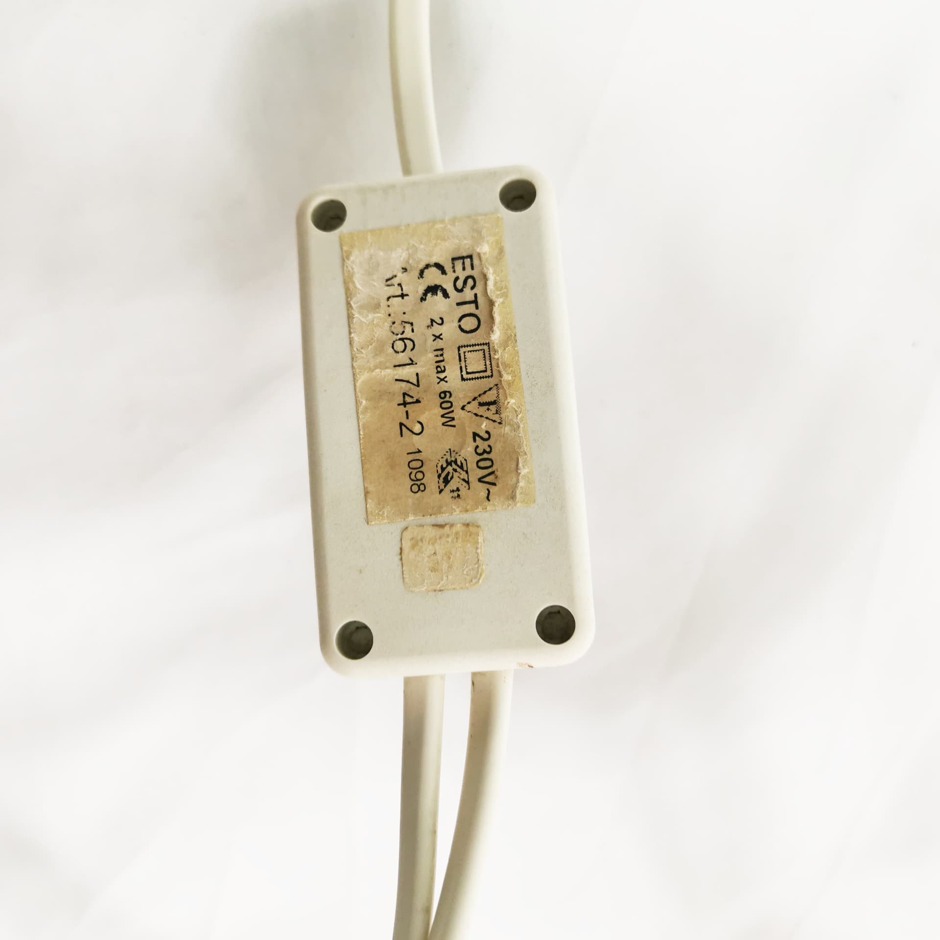 Lampa podłogowa Memphis, metal czerwony zielony żółty, Esto, Austria, lata 80. - 358193