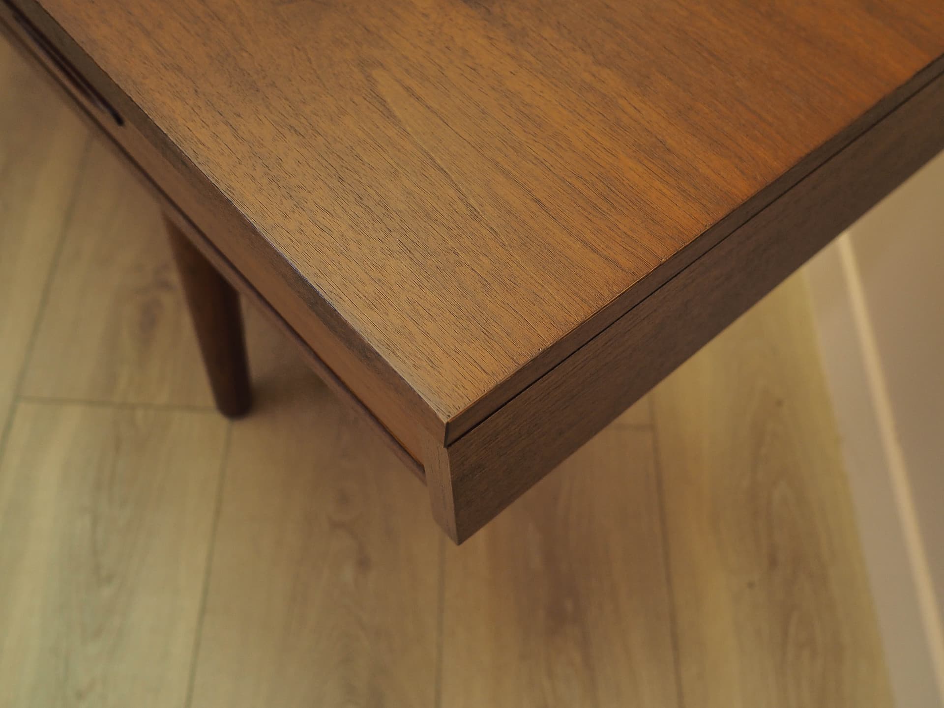Sideboard, teak brązowy pomarańczowy, Dania, lata 70. - 358434